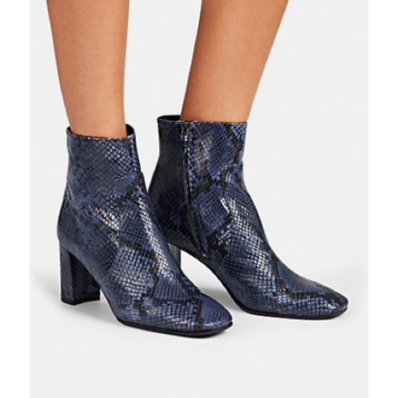 Barneys snake skin booties. New size 38 w/o box - Picture 1 of 8